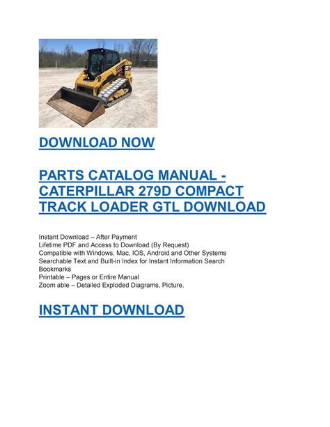 cat 279d parts manual